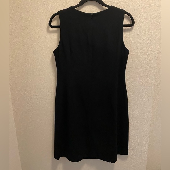 Iris Singer Collection Sleeveless Little Black Dress Size 8 - Picture 5 of 8